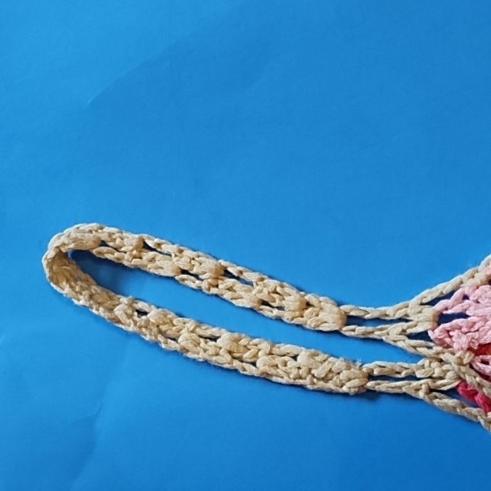 NWT Multicolor Boho Crochet Fringe Top - Picture 6 of 16